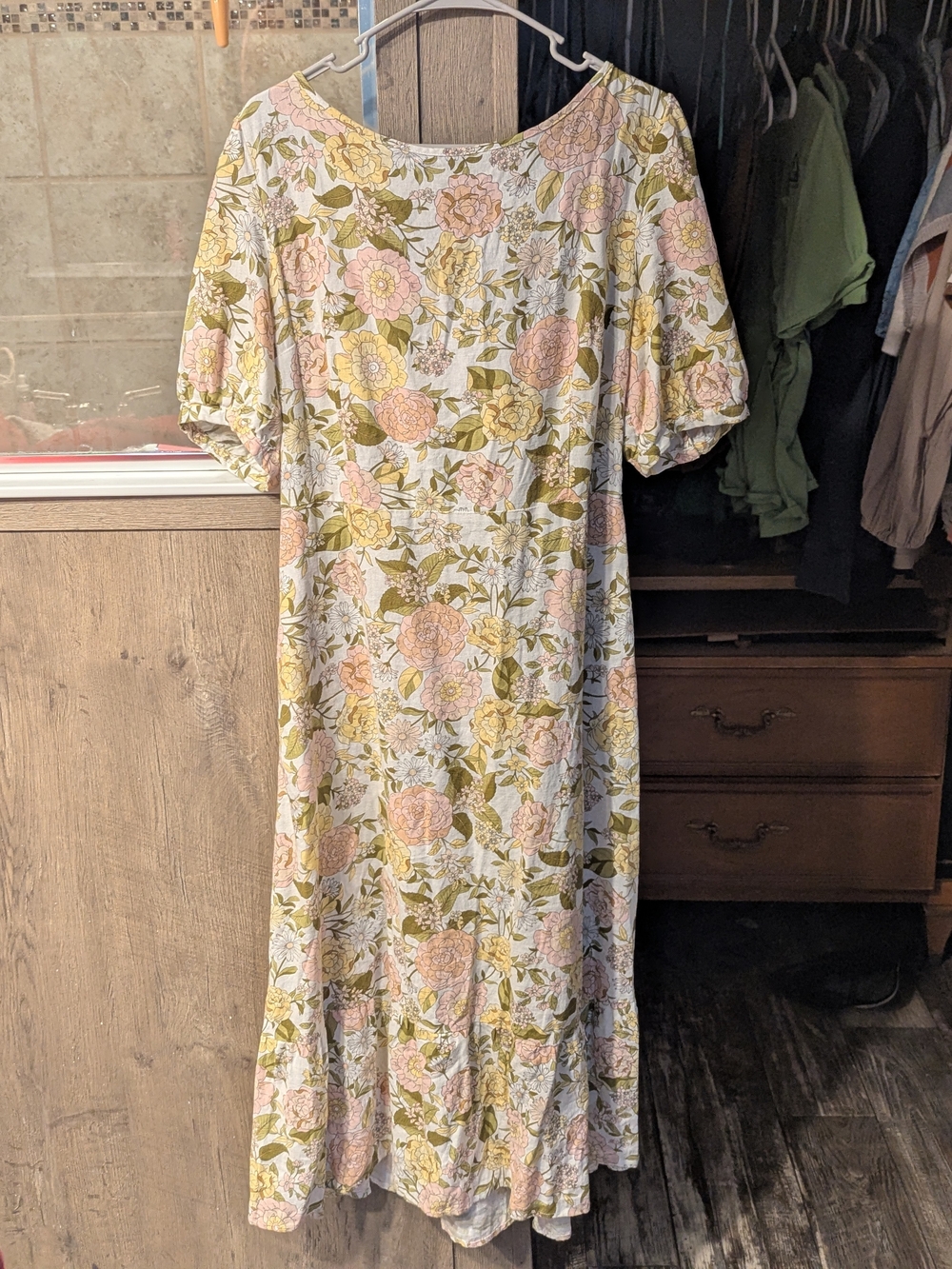 Who What Wear Floral Maxi Dress
